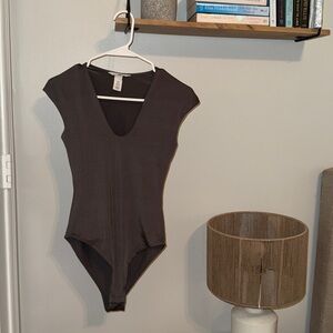 H&M Dark Gray Bodysuit